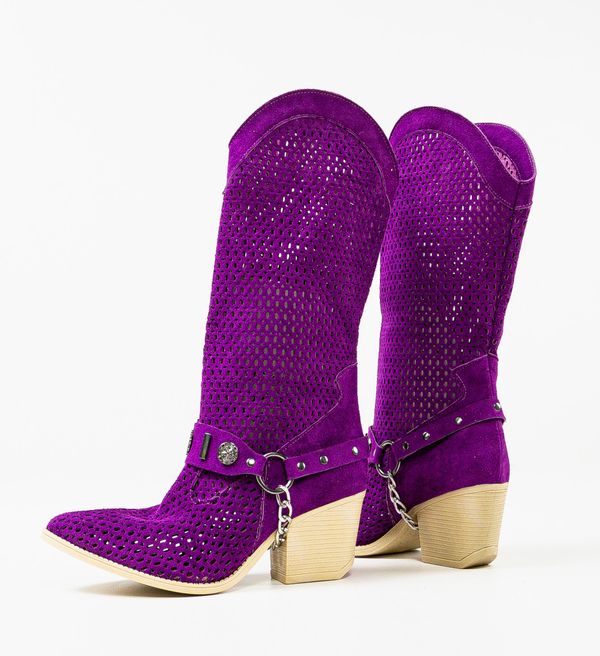 Wow Shoes Ботуши Ongel Лилав