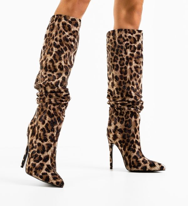 Lulux Ботуши Pardy Анимал принт