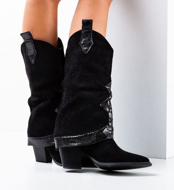 Exist Shoes Ботуши Pilot Черни