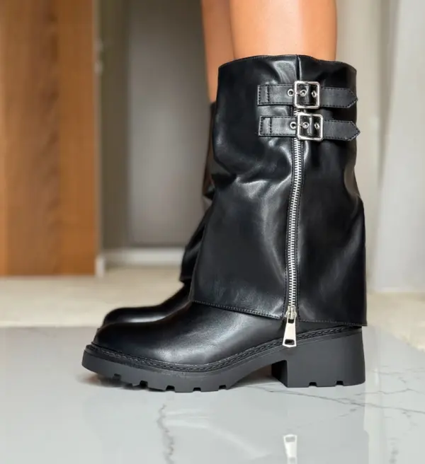 Mei Ботуши Pirella 2 Черни