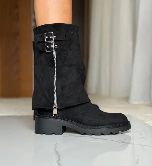 Mei Ботуши Pirella Черни