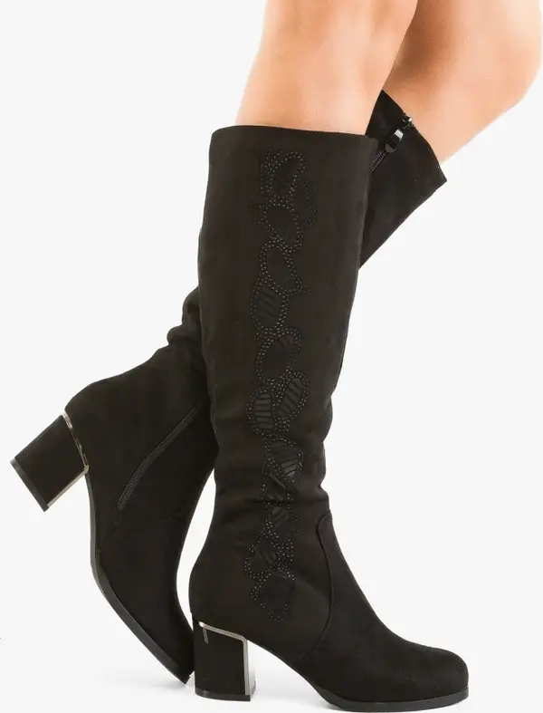 Lulux Ботуши Poppe Черни