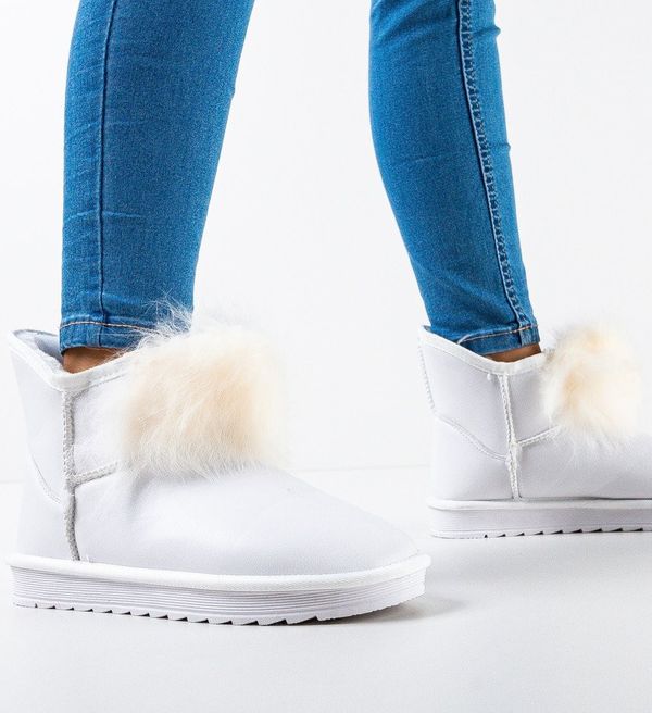 Mei Ботуши Puff Бели