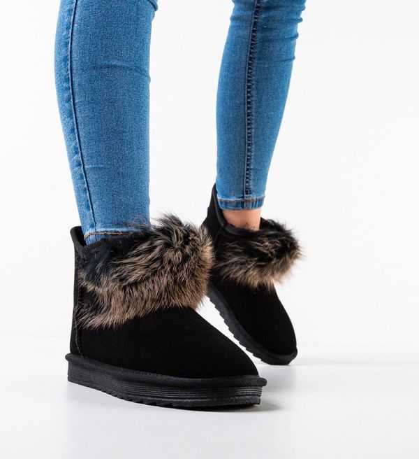 Mei Ботуши Puff Черни