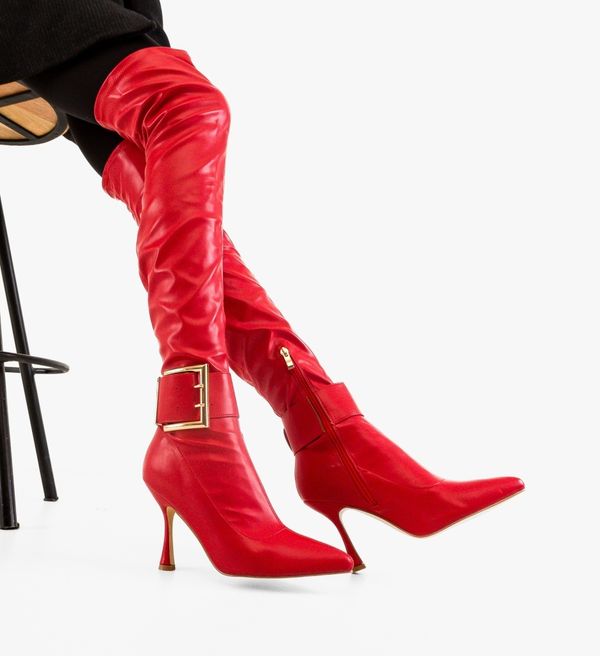 Ali Ботуши Solenne Червени