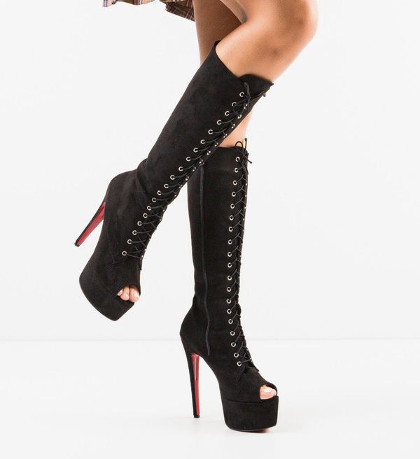 Exist Shoes Ботуши Yruya Черни