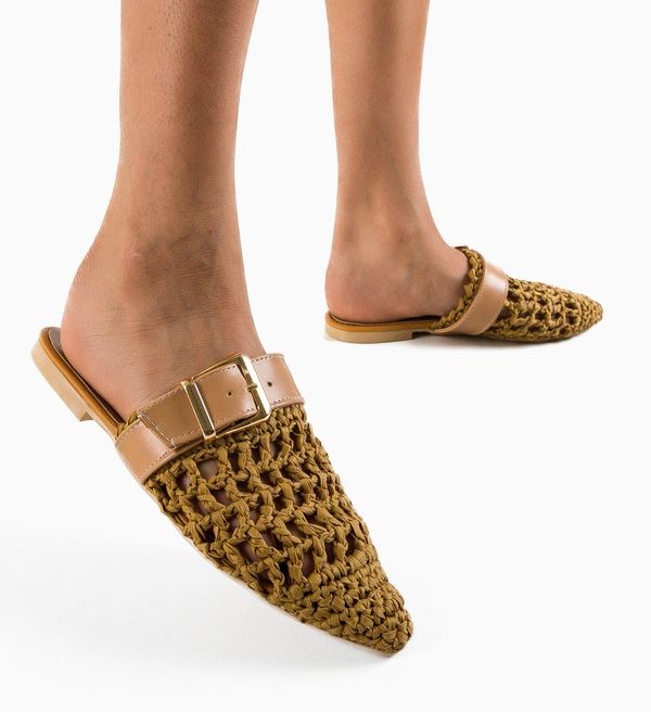 Wow Shoes Чехли Beachy Бежов