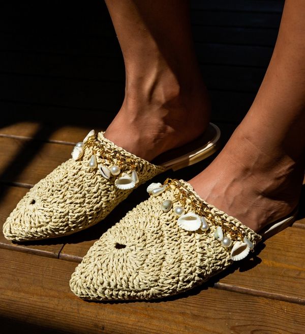 Wow Shoes Чехли Brimlock Бежов