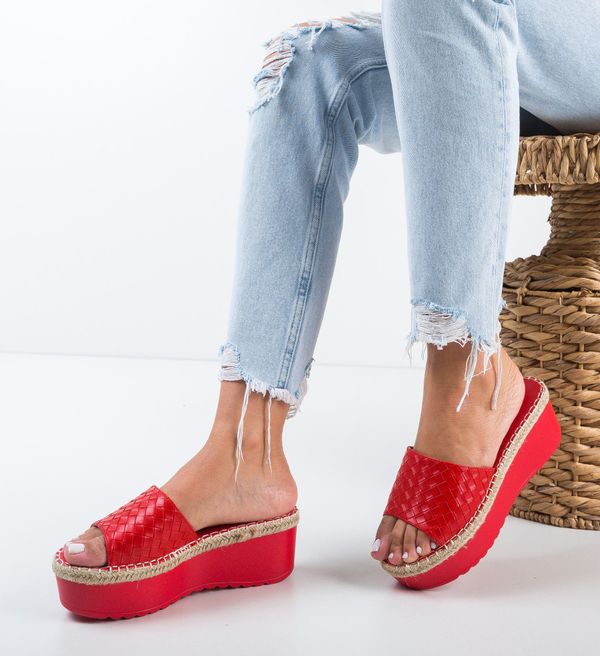 Mei Чехли Crinum Червени