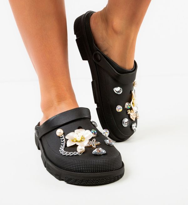 Wow Shoes Чехли Crocshi Черни