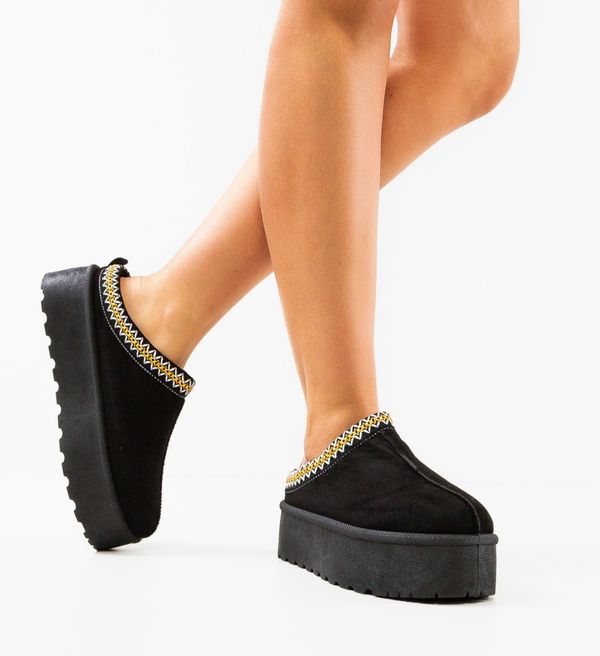 Wow Shoes Чехли Hamzarda Черни