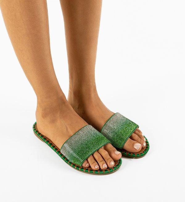 Mei Чехли Kalm Зелени