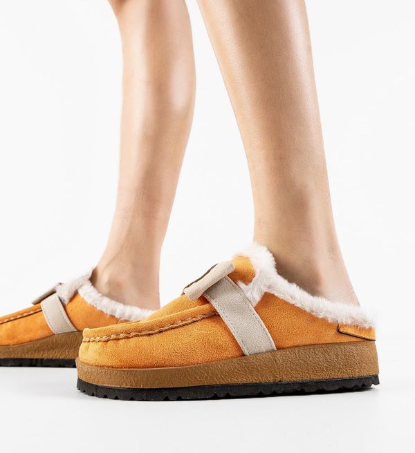 Wow Shoes Чехли Lajara Оранжеви