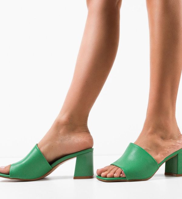 Botinelli Чехли на ток Pope Зелени