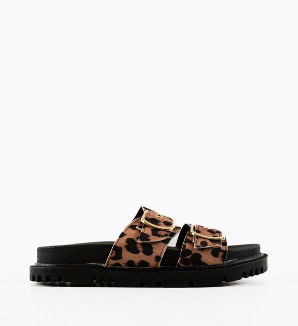 Wow Shoes Чехли Panpro Анимал принт