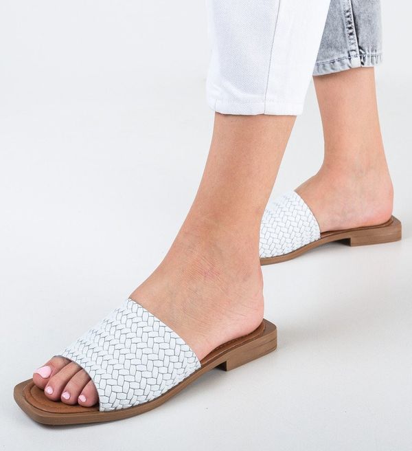 Exist Shoes Чехли Teset Бели