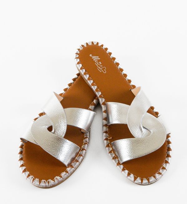 Mei Чехли Tonesk Сребърни