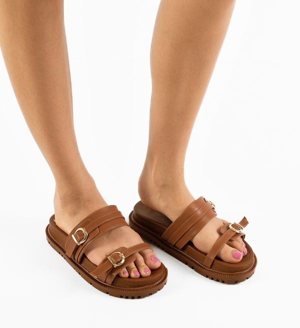 Wow Shoes Чехли Vorjeer Кафяв