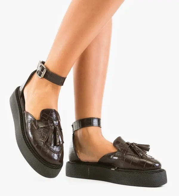 Wow Shoes Ежедневни Aklin Кафяв