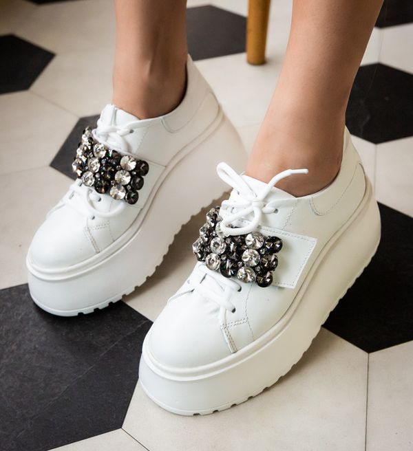 Wow Shoes Ежедневни Alma Бели