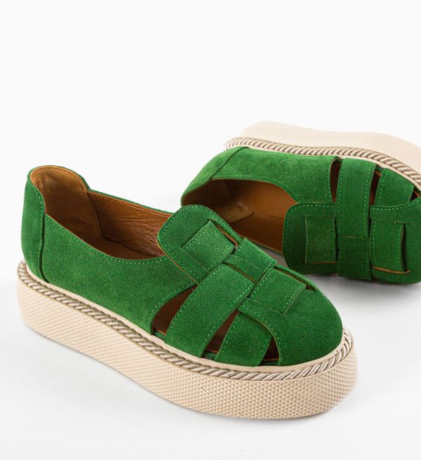 Wow Shoes Ежедневни Anura Зелени