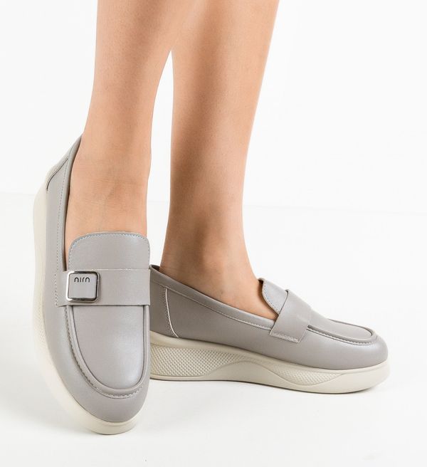 QING Ежедневни Catlyn Сив