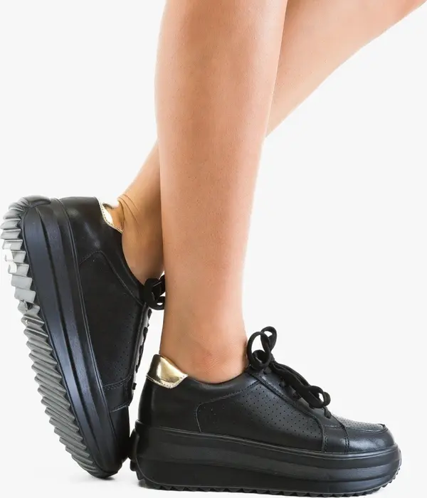 Angel Blue Ежедневни Cazmi Черни