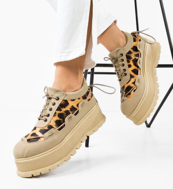 Exist Shoes Ежедневни Danrta Бежов