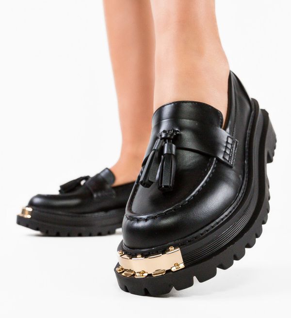 Exist Shoes Ежедневни Debresku Черни