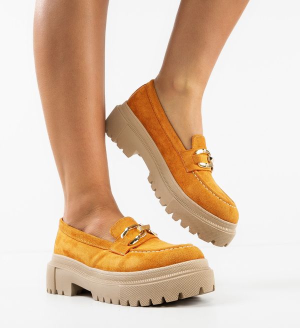 Exist Shoes Ежедневни Delyrik Оранжеви