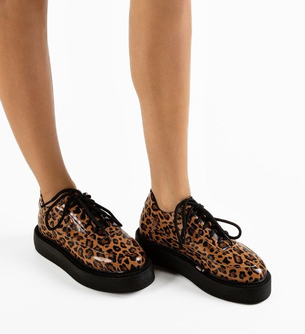 Wow Shoes Ежедневни Fahana 2 Анимал принт