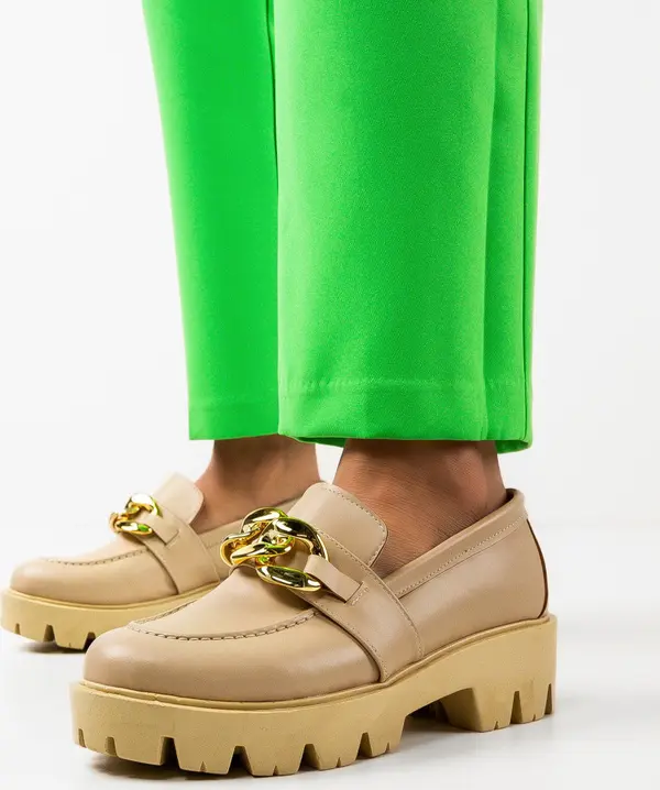 Wow Shoes Ежедневни Gely Бежов