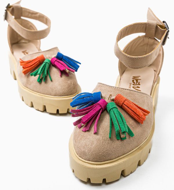 Wow Shoes Ежедневни Jaila Бежов