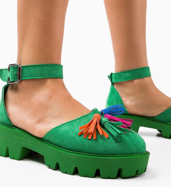 Wow Shoes Ежедневни Jaila Зелени