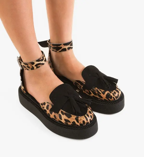 Wow Shoes Ежедневни Kastor Анимал принт