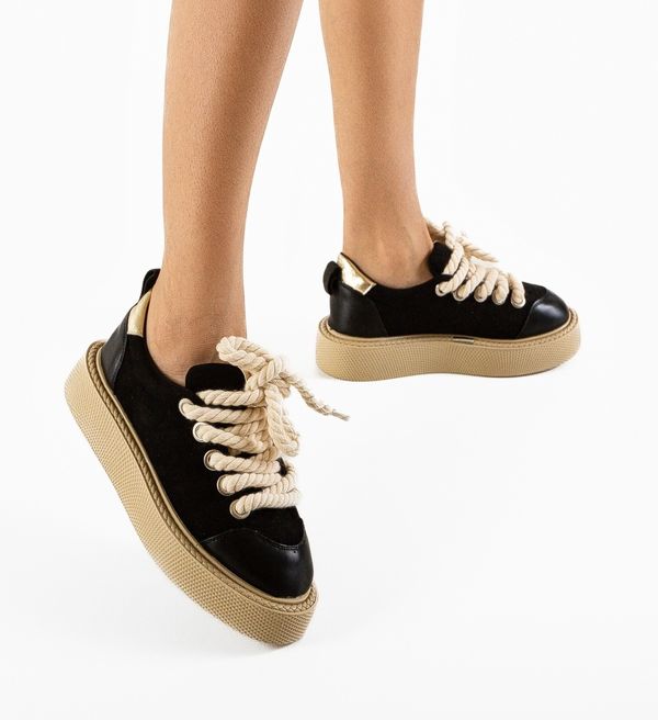 Wow Shoes Ежедневни Lamesytt Черни