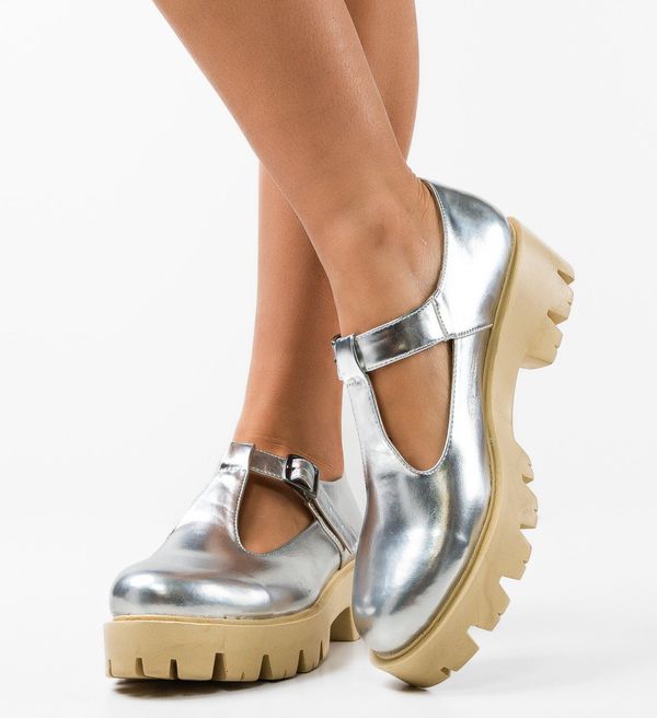 Wow Shoes Ежедневни Lybon Сребърни