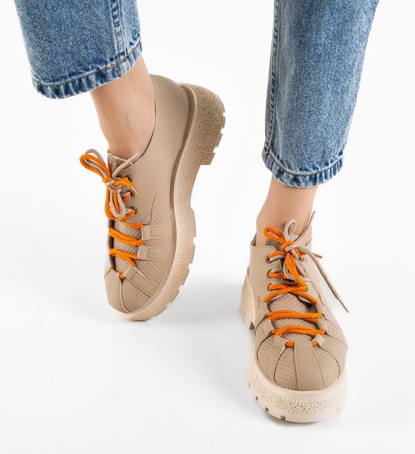 Wow Shoes Ежедневни Memy Бежов