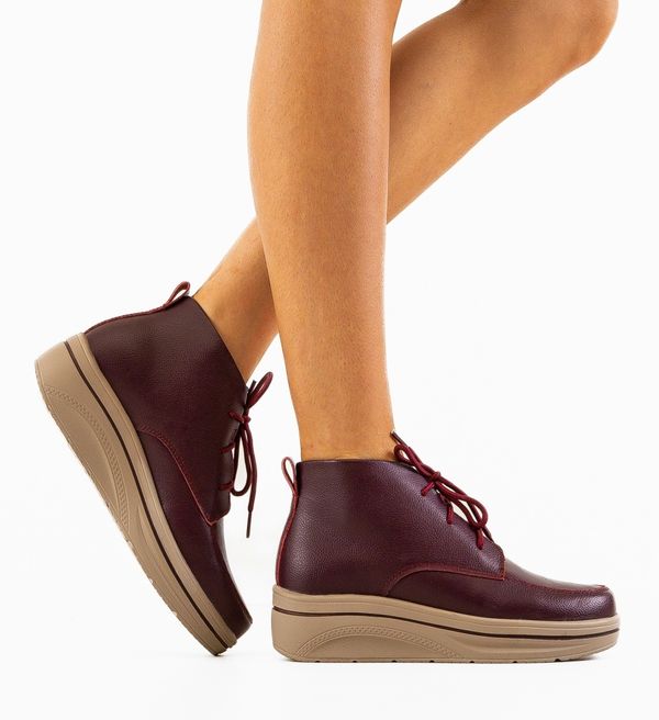 Botinelli Ежедневни обувки Bergamon Гранатов