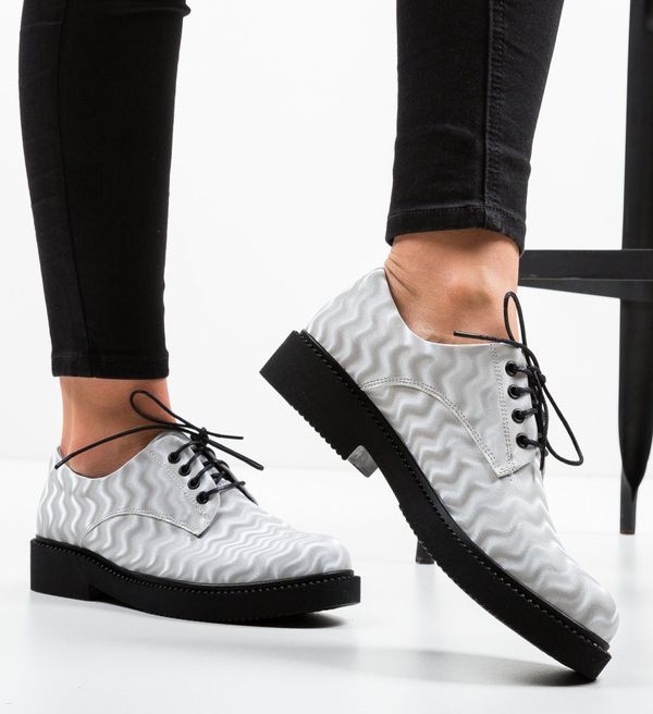 Exist Shoes Ежедневни обувки Cats Сребърни