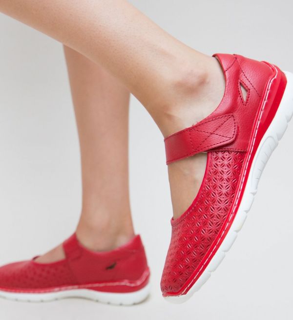 Angel Blue Ежедневни Обувки Domiro Червени