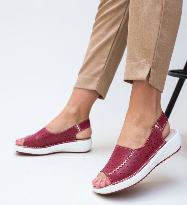 Botinelli Ежедневни обувки Lindone Червени