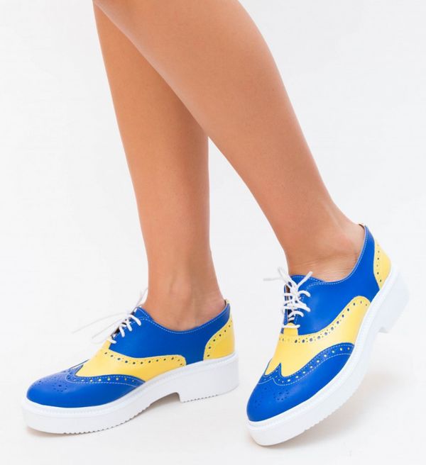 Exist Shoes Ежедневни Обувки Oxi Сини