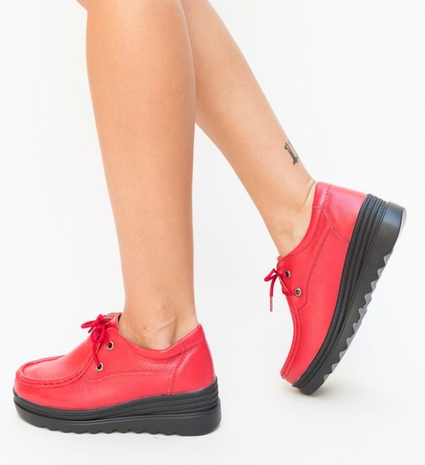 Exist Shoes Ежедневни Обувки Petro Червени