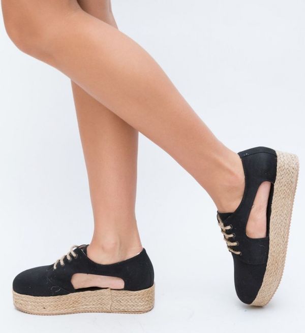 Exist Shoes Ежедневни Обувки Vesan Черни