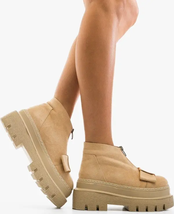 Wow Shoes Ежедневни Parqua 2 Бежов