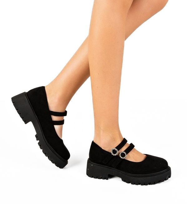 Carolie Ежедневни Snokers Черни