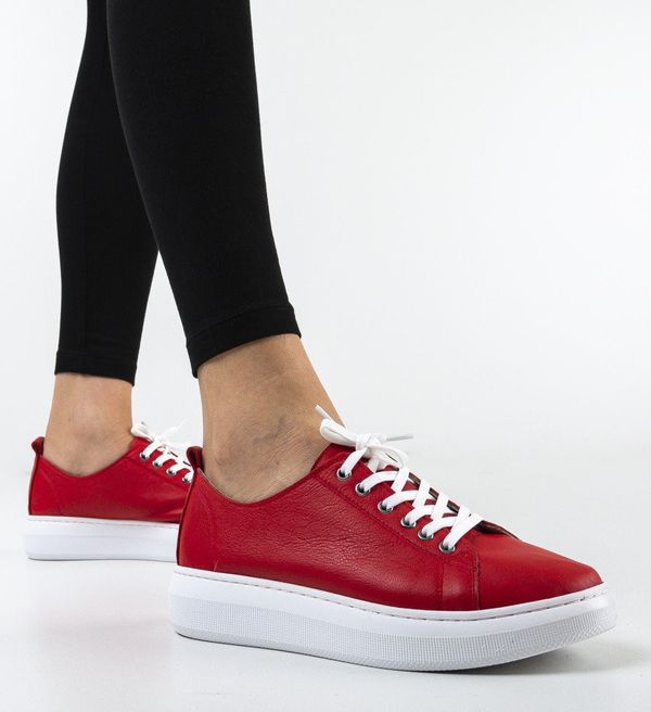 Exist Shoes Ежедневни Ubea Червени