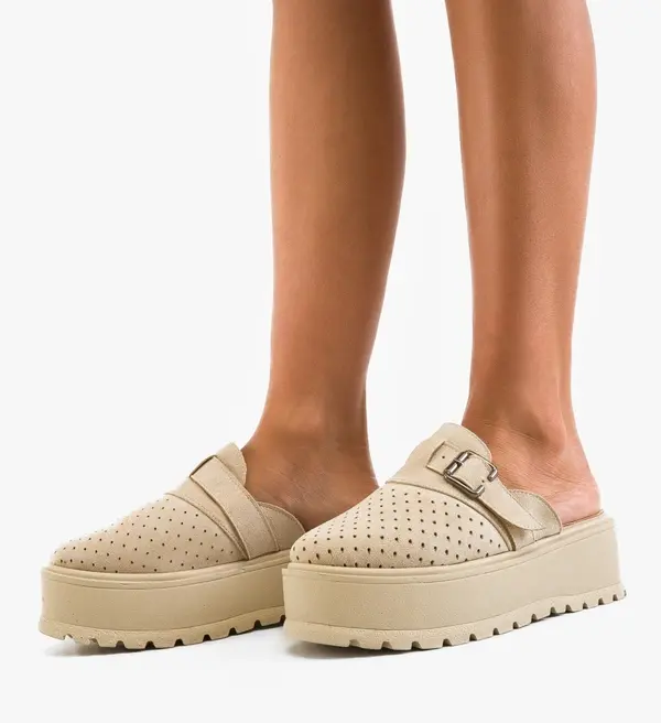 Wow Shoes Ежедневни Violine Бежов