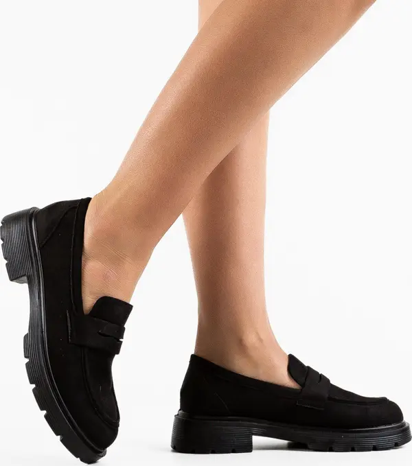 Lulux Ежедневни Woody Черни